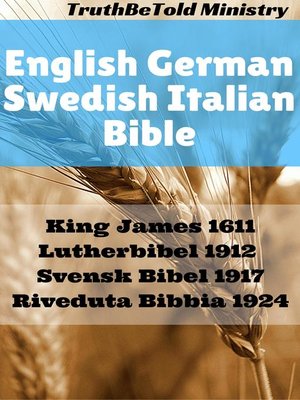 cover image of English German Swedish Italian Bible